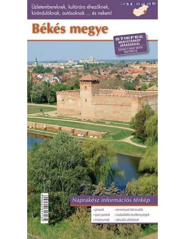 Békés megy térkép