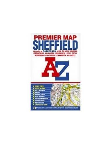 Sheffield térkép (A-Z) (Premier Map)