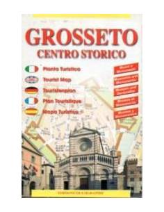 Grosseto centrum térkép (mini)