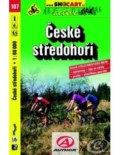 SC 107 Ceské Stredohori  kerékpáros térkép