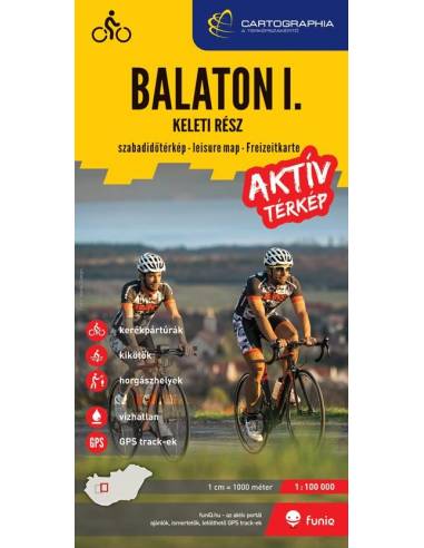 Balaton I. keleti rész aktív térkép