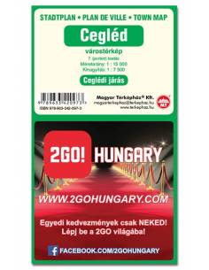 Cegléd térkép