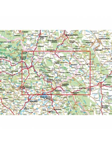 29 Broumovsko, Adršpach turistatérkép