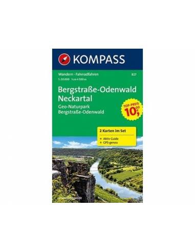 KK 827 Bergstraße-Odenwald - Neckartal -...
