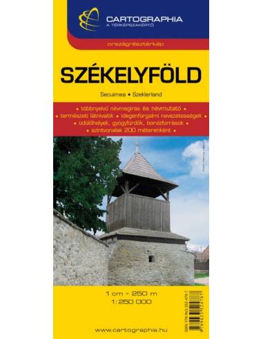 Székelyföld térkép