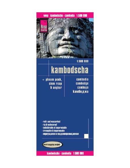 RKH Cambodia - Kambodscha - Kambodzsa térkép