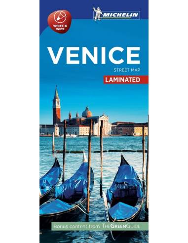 MN 9203 Venice - Velence laminált térkép -...