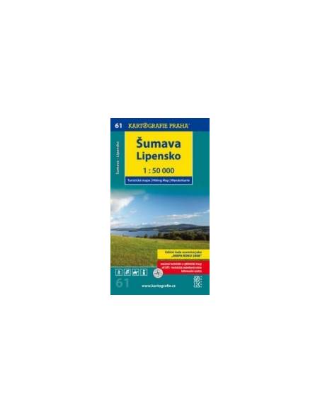 61 Šumava – Lipensko turistatérkép