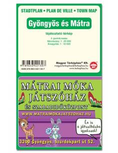 Gyöngyös és Mátra térkép MT