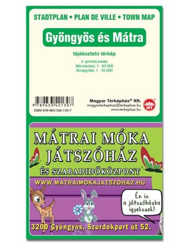 Gyöngyös és Mátra térkép MT