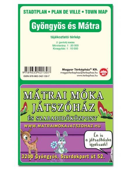 Gyöngyös és Mátra térkép MT