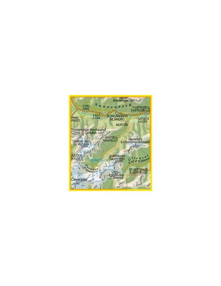 TO 045 Latsch - Laces - Martell - Val Martello - Schlanders - Silandro térkép