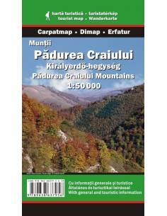 Királyerdő-hegység térkép - Munţii Pădurea Craiului