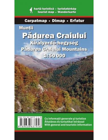 Királyerdő-hegység térkép - Munţii Pădurea...