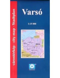Varsó térkép