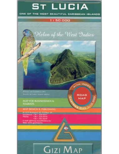 St. Lucia térkép