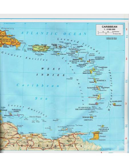 St. Lucia térkép