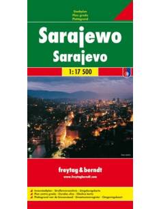 Szarajevó várostérkép
