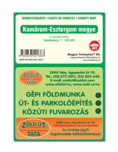 Komárom-Esztergom megye térkép