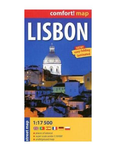 Lisbon - Lisszabon térkép - Comfort! map