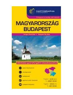 Magyarország + Budapest kombiatlasz 2021