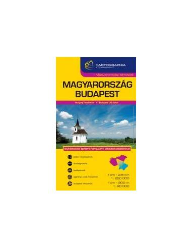 Magyarország + Budapest kombiatlasz 2021