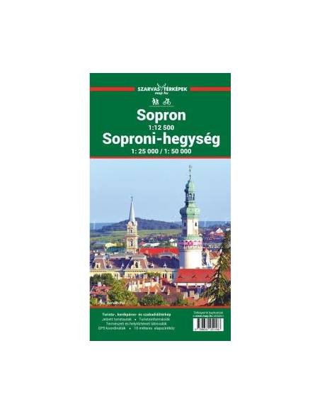Sopron - Soproni-hegység turistatérkép