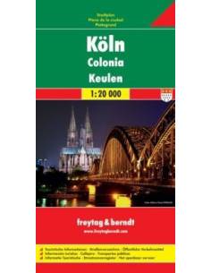Köln várostérkép