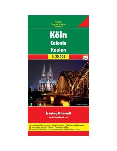 Köln várostérkép