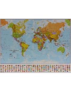 The World - Világ politikai falitérkép