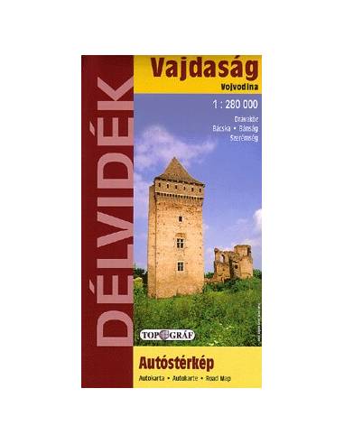 Vajdaság - Délvidék térkép