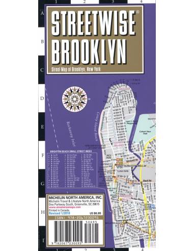 Streetwise Brooklyn Map