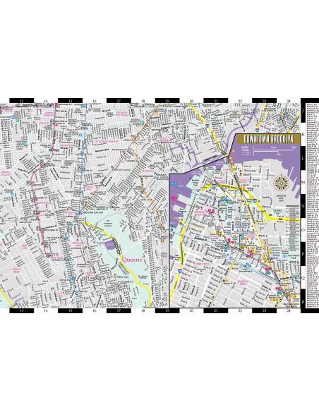 Streetwise Brooklyn Map