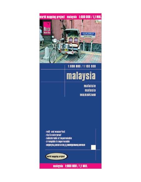 RKH Malaysia - Malajzia térkép - 2013