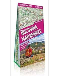 Bukovina, Máramarosi havasok, Radnai-havasok térkép