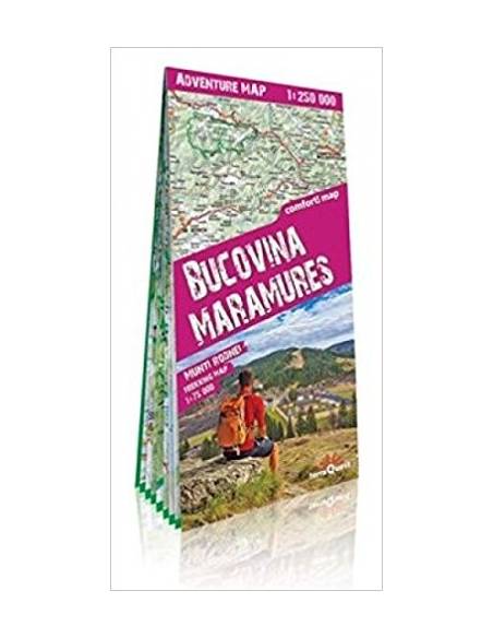 Bukovina, Máramarosi havasok, Radnai-havasok térkép