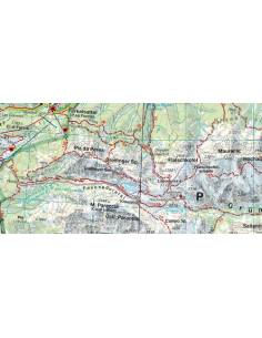 WKS 3 Pustertal - Bruneck - Drei Zinnen térkép 2