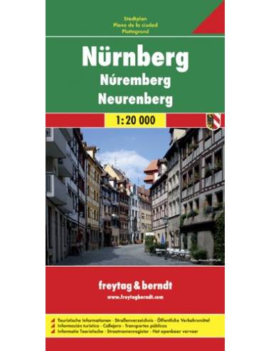 Nürnberg várostérkép