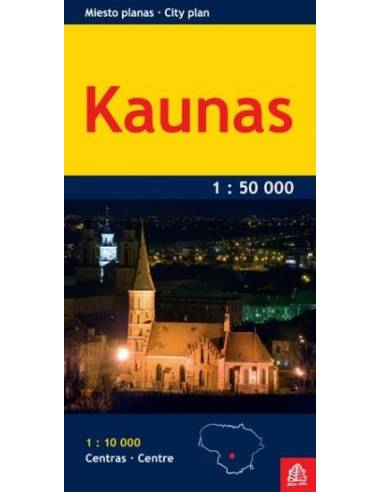 Kaunas zsebtérkép