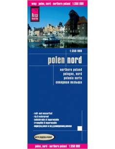 RKH Poland north - Polen Nord - Észak-Lengyelország térkép