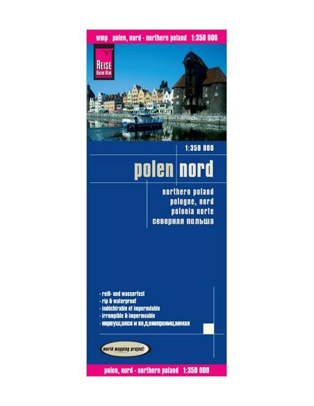 RKH Poland north - Polen Nord - Észak-Lengyelország térkép