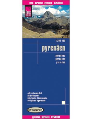 RKH Pyrenees - Pyrenäen - Pireneusok térkép