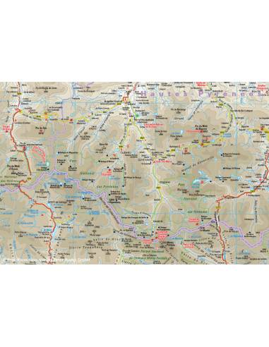 RKH Pyrenees - Pyrenäen - Pireneusok térkép