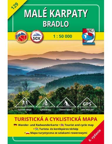 TM 129 Kis-Kárpátok turistatérkép - Malé...