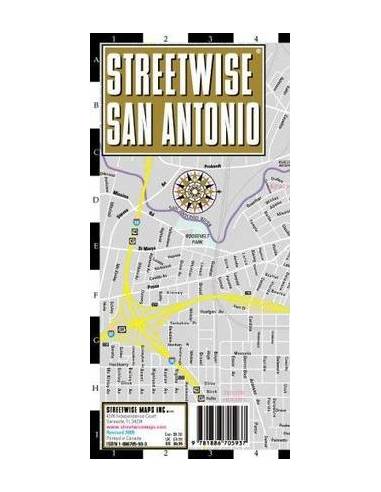 SAN ANTONIO TÉRKÉP (LAMINÁLT)