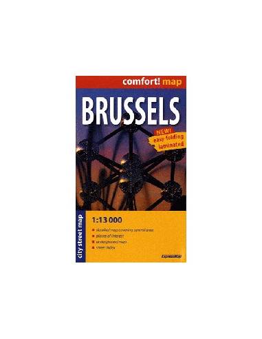 Brüsszel térkép Comfort! map
