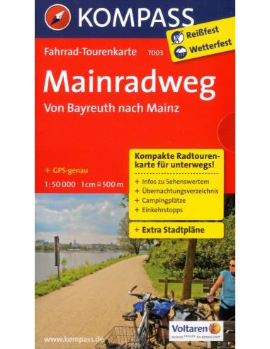 kk 7003 Mainradweg, Von Bayreuth nach Mainz...