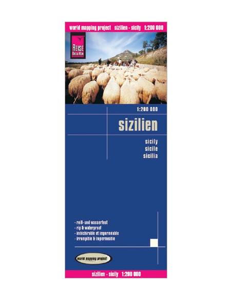 RKH Sicily - Sizilien - Szicília térkép