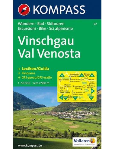 KK 52 Vinschgau - Val Venosta túra és...