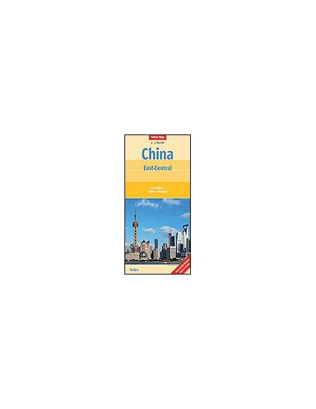 Kína Közép-Kelet  - China East-Central térkép